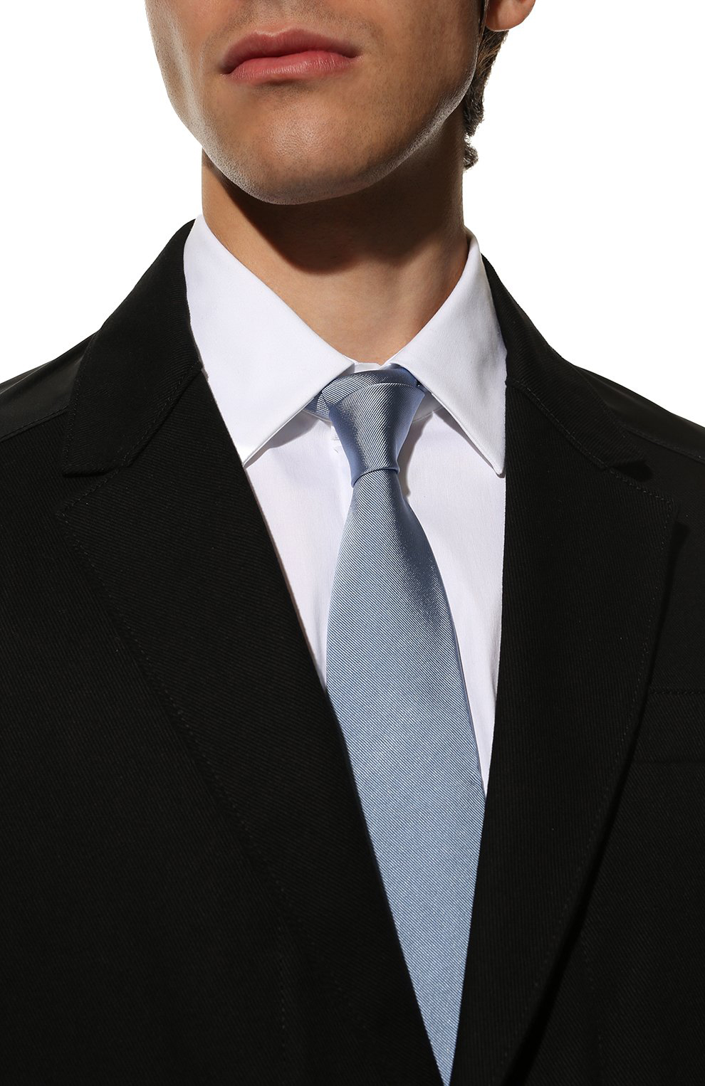 Семискладочный галстук